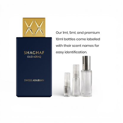 Swiss Arabian - Shaghaf Oud Azraq Eau de Parfum Sample