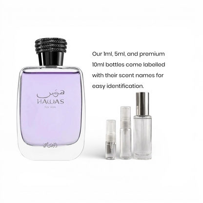 Rasasi - Hawas Eau de Parfum Sample
